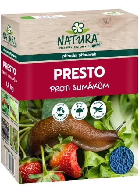 NATURA PRESTO na slimáky a plže