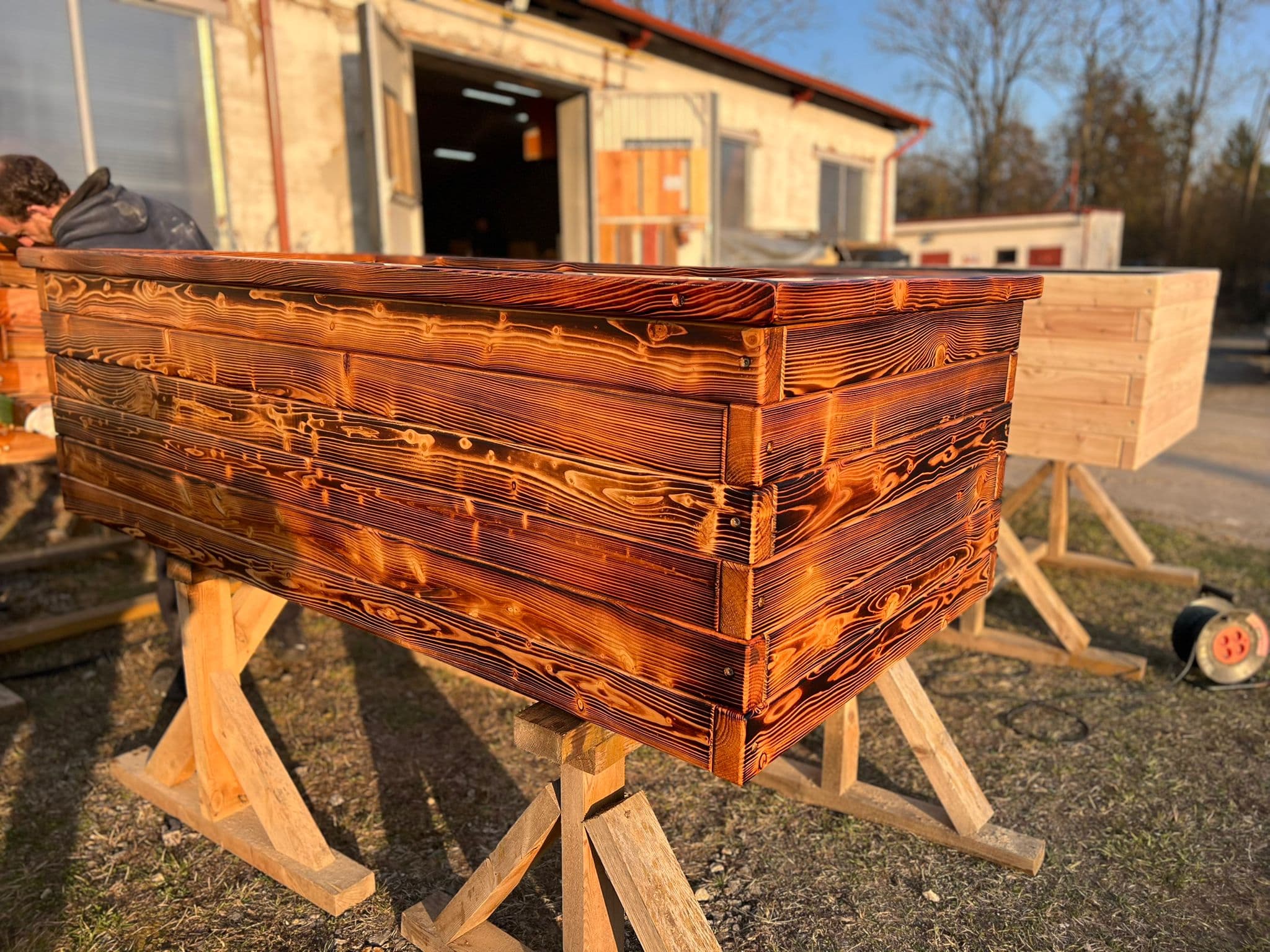 TOTÁLNÍ VÝPRODEJ! - Vyvýšený záhon BOROVICE 200×100×60